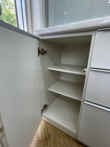 売約済み【BY REUSE 出水店 出張買取•見積完全無料¥0】食器棚引き出し付きWH