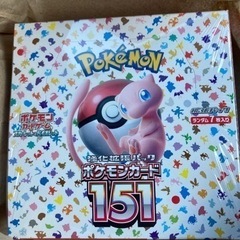 ポケモンカード151 新品未開封シュリンク付き