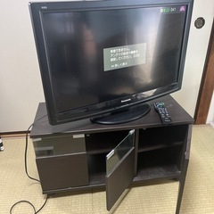 テレビandテレビ台の画像