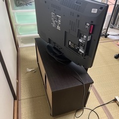 テレビandテレビ台の画像