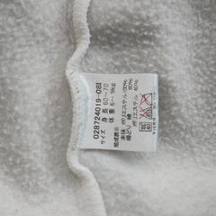 ジャンプスーツ　60〜70　白　カバーオール　アウターの画像