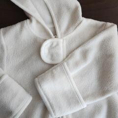 ジャンプスーツ　60〜70　白　カバーオール　アウターの画像