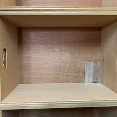 残り1セット！木製ラック　2個　連結可能の画像