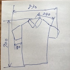 サマーセーター(メンズ　未使用)の画像