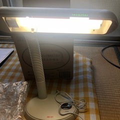 新品★ 蛍光灯電気スタンド・２点セットの画像