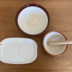 離乳食　すり鉢　セラミックおろし　セットの画像