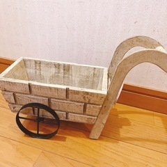ナチュラル雑貨　新品　ママイクコ 可愛いヴィンテージ調の木箱の小物入れ