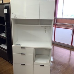 ニトリ 3枚扉レンジボード エトナ【トレファク 川越店】