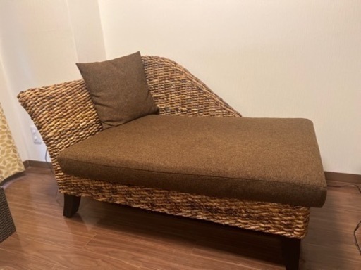 美品！希少！おしゃれなアジアンソファーとスツール