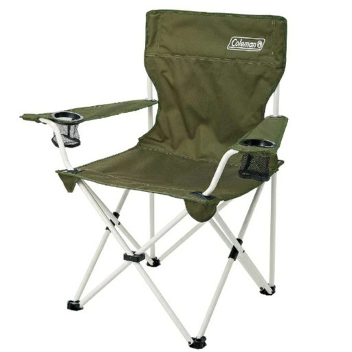 2脚セット【Coleman】リゾートチェア(約81×51×87cm/オリーブ)