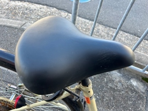 27インチ 自転車 シティサイクル 中古 美品 LEDライト・ハブダイナモ 6段変速