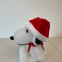 【11月末処分予定】クリスマス　スヌーピー　ライトの画像