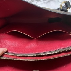 【⚠️再々値下げ】coach バック　（赤・焦茶）の画像