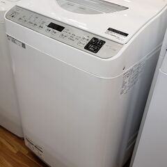 SHARP　　2020年製たて型洗濯乾燥機　ES-TX5E-Sの画像