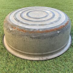 昭和レトロ　たらいの画像