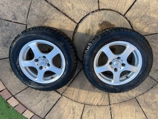 スパイクタイヤ2本195/65R15値下げしました