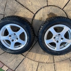 スパイクタイヤ2本195/65R15値下げしました