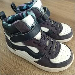 子供靴 VANS キッズ シューズ １７cmの画像