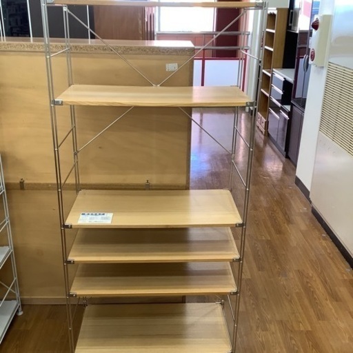 無印良品 5段ステンレスユニットシェルフ【トレファク 川越店】