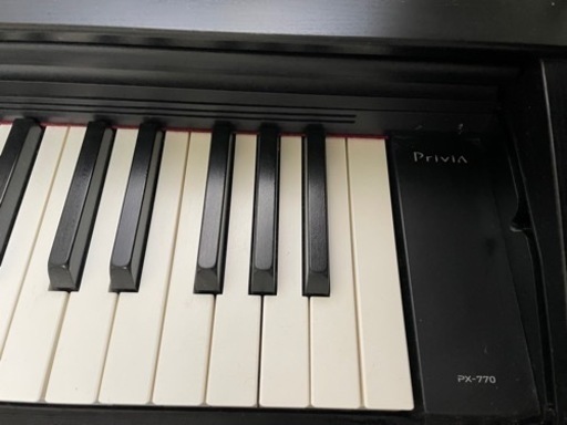【美品】簡易クリーニング後、引き渡します。電子ピアノ　CASIO　カシオ　PriviA　PX-770