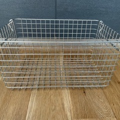 無印良品　ステンレスワイヤーバスケット6