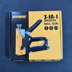 Kohree ガンタッカー 3in1 強力型 ハンドタッカー ス...