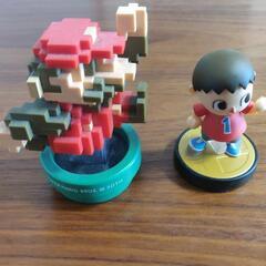 断捨離　マリオと村人のamiiboの画像