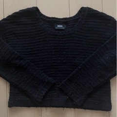 ショート丈セーター