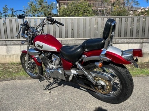 ビラーゴ250☆走行とても少ない^_^☆バッテリー・プラグなど新品交換で快調ですよ☆アメリカンバイク！