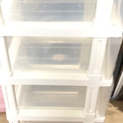 新品　衣装ケース　5段　チェスト　軽量　少し幅広　クローゼット収...