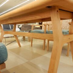 ☆美品 WTW アペルト ダイニングテーブル＆ベンチ＆チェアセット