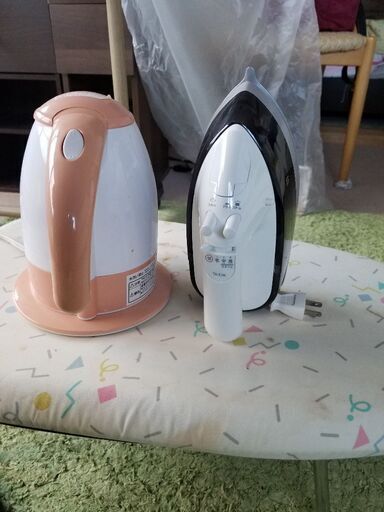 100vアイロン、ケトル