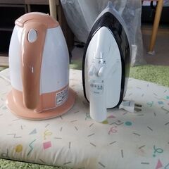 100vアイロン、ケトル