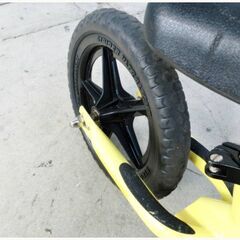 STRIDER Sport ストライダースポーツモデル　イエロー　幼児用自転車　動作良好 ペダルなし バランスバイク　対象年齢　1歳半〜5歳の画像
