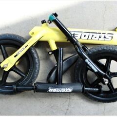 STRIDER Sport ストライダースポーツモデル　イエロー　幼児用自転車　動作良好 ペダルなし バランスバイク　対象年齢　1歳半〜5歳の画像