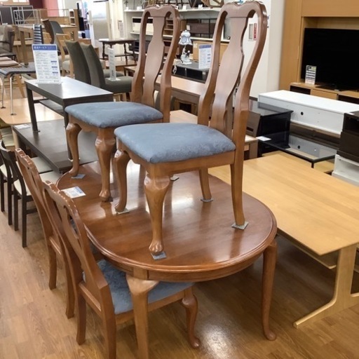 猫脚ダイニング点セット【トレファク 川越店】