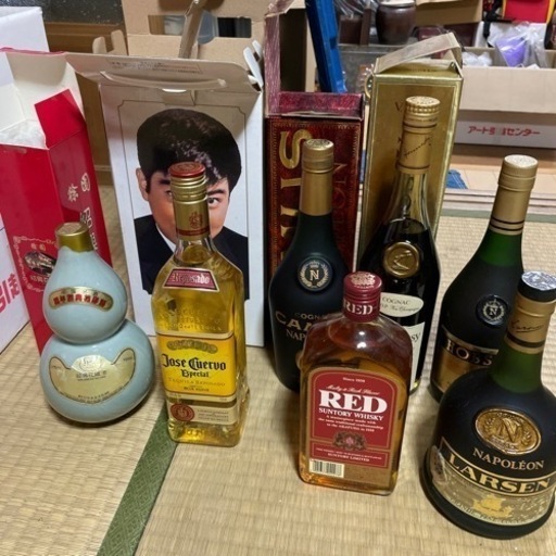 古酒　未開封　まとめて10本　ブランデー　ウイスキー　紹興酒等