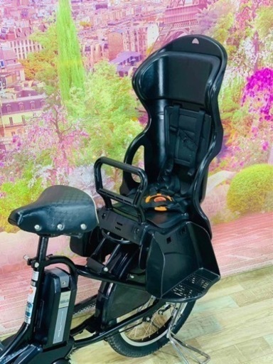 ❶5823子供乗せ電動アシスト自転車ブリヂストン20インチ良好バッテリー