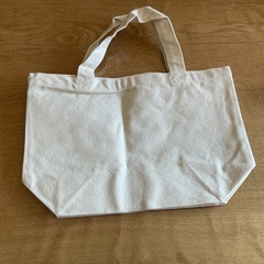 小さなトートバッグ(未使用)の画像