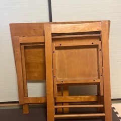 机　椅子　セット　折り畳み可能の画像