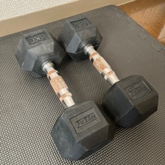 [取引中]ダンベル5kg×2(取りに来ていただける方限定)