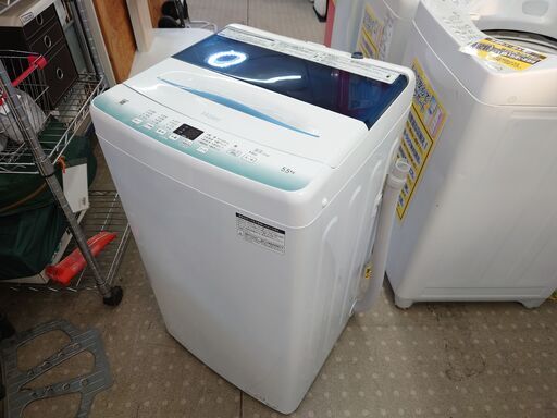 安心の分解洗浄済Haier 5.5kg洗濯機 2022年製 保証有り【愛千142】
