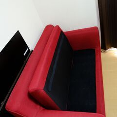 再投稿11/9午前〜昼頃引き取り最優先。2人掛けソファの画像