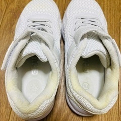 運動靴　ダンスシューズ　レッスンシューズ　白シューズ　上靴　19の画像
