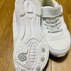 運動靴　ダンスシューズ　レッスンシューズ　白シューズ　上靴　19の画像
