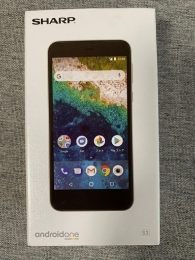 【新品】Android One S3 ホワイト SIMロック解除済