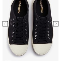 新品 Fred Perry Hughes Low Canvas シューズの画像