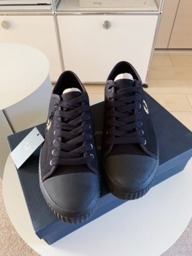 新品 Fred Perry Hughes Low Canvas シューズ