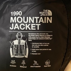 1990 ノースフェイス マウンテンパーカー 海外限定の画像