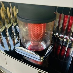 お引取り限定 14年製 サンポット 床暖付煙突式石油ストーブ UFH-